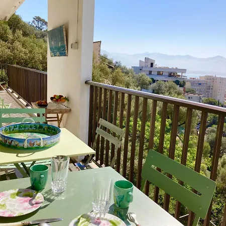 AJACCIO VUE MER, 3 chambres, 6 personnes Extérieur photo